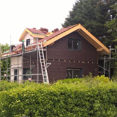 Agrandissement et surélévation d’un chalet - Thonon les bains 