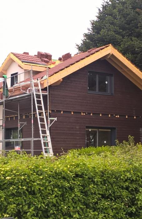 Création d'un chalet en remplacement d'un existant